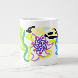 Taza De Café Gigante Concha y estrella de mar