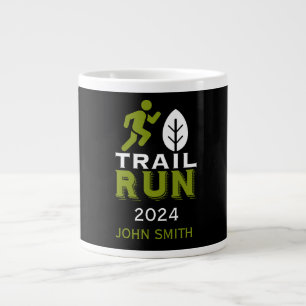 Taza De Café Gigante Concurso de carreras de Trail Runner