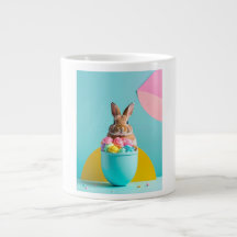 conejo de huevo de Pascua