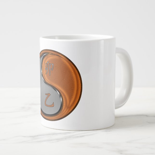 Taza De Café Gigante Conejo de Madera (Derecha)