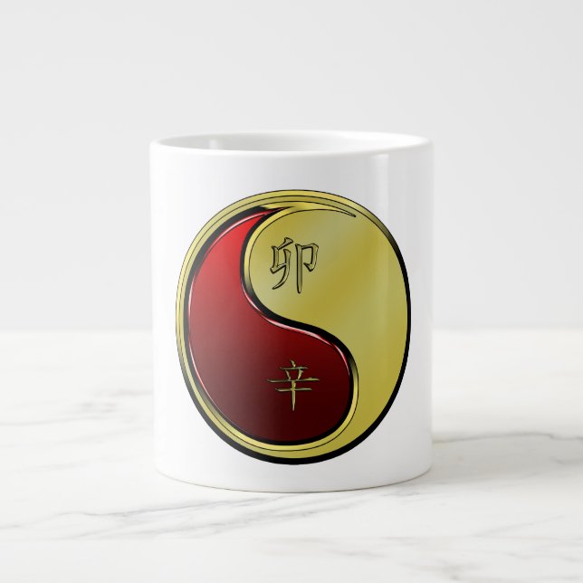 Taza De Café Gigante Conejo de Metal (Frente)