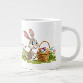 Taza De Café Gigante conejo de Pascua