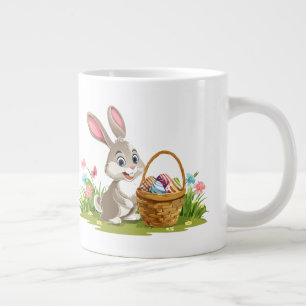 Taza De Café Gigante conejo de Pascua