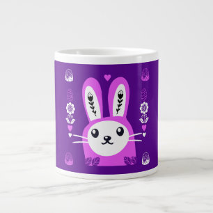 Taza De Café Gigante Conejo de vacaciones de Semana Santa