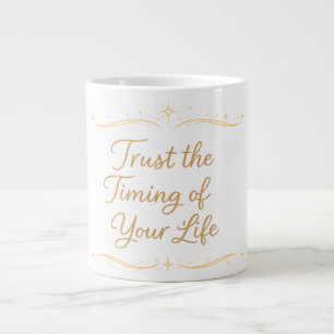 Taza De Café Gigante Confía en el Momento de Tu Vida – Cita