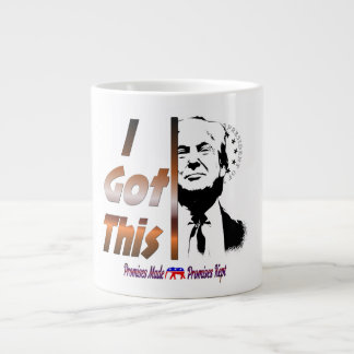 Taza De Café Gigante Conseguí esto (las promesas hechas, las promesas