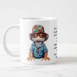 Taza De Café Gigante Consejos divertidos de un lagarto
