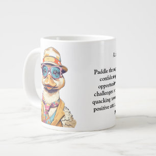 Taza De Café Gigante Consejos divertidos de un pato