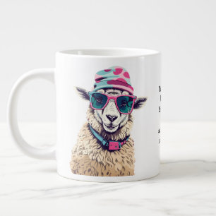 Taza De Café Gigante Consejos divertidos de una oveja