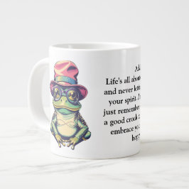 Taza De Café Gigante Consejos divertidos de una rana