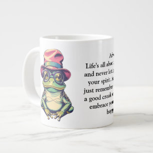 Taza De Café Gigante Consejos divertidos de una rana