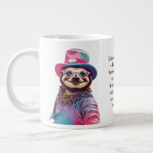 Taza De Café Gigante Consejos divertidos de una Sloth