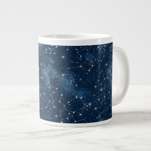 Taza De Café Gigante Constelación celeste - Noche estrellada (4)