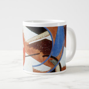 Taza De Café Gigante Construcción dinámica, 1919 (aceite sobre lienzo)