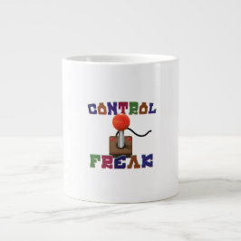 Taza De Café Gigante Control Freak