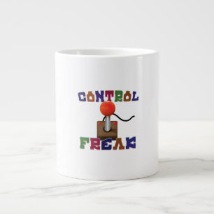Taza De Café Gigante Control Freak