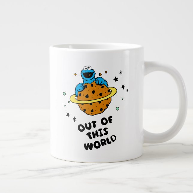 Taza De Café Gigante Cookie Monster | Fuera de este mundo (Derecha)