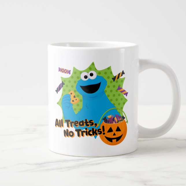 Taza De Café Gigante Cookie Monster | ¡Todos los tratamientos, sin truc (Derecha)