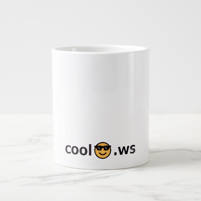 Taza De Café Gigante cool (Frente)