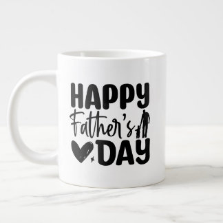 Taza De Café Gigante Cool Feliz Día del Padre Gigante 