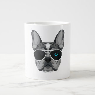 Taza De Café Gigante Cool Merle Frenchie Papá Bulldog Francés