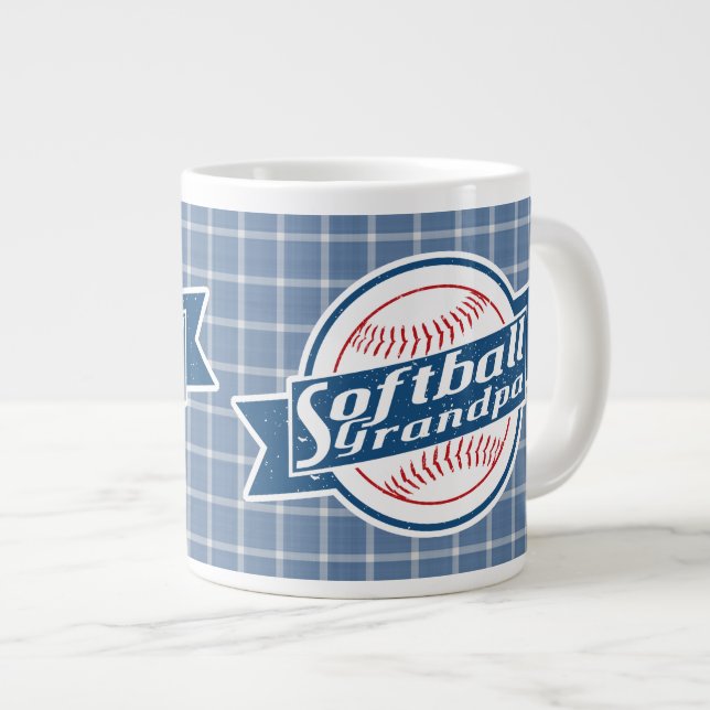 Taza De Café Gigante Copa Abuelo de Softbol (Derecha)