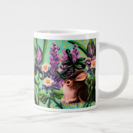 Taza De Café Gigante Copa Bunny e Iris