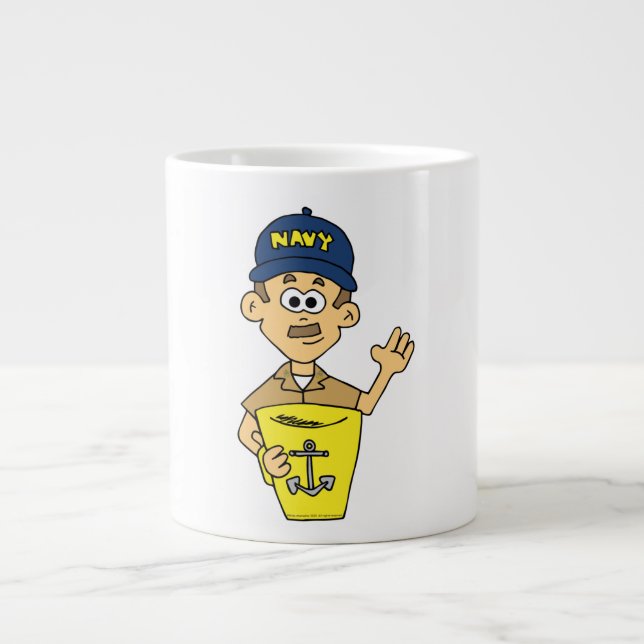 Taza De Café Gigante Copa Coffee en la copa (Frente)