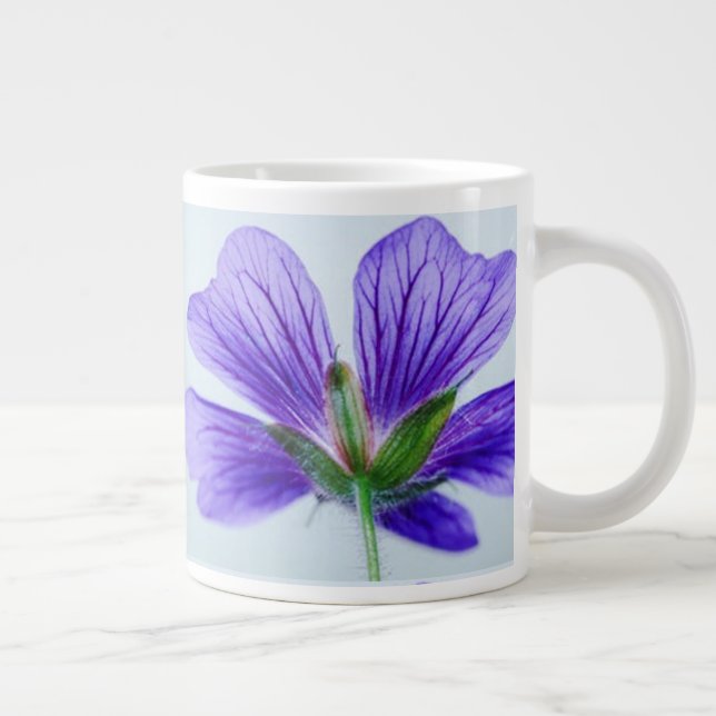 Taza De Café Gigante Copa Daisy Azul (Derecha)