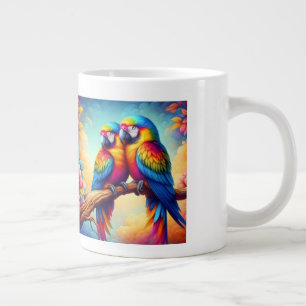 Taza De Café Gigante Copa de Amantes con Amor