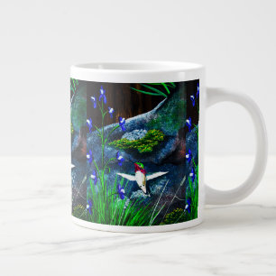 Taza De Café Gigante Copa de Café Calliope Hummingbird