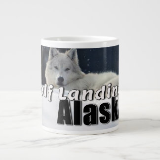 Taza De Café Gigante Copa de café Wolf Landing Alaska