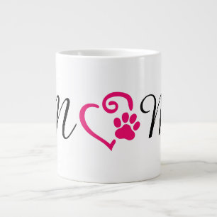 Taza De Café Gigante Copa de mamá de perro