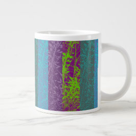 Taza De Café Gigante Copa de Trigo Púrpura