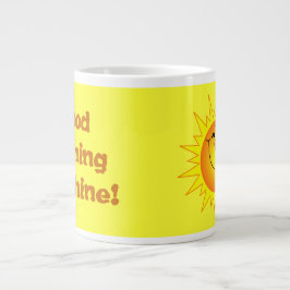 Taza De Café Gigante Copa Jumbo Good Morning Sunshine