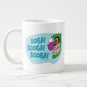 Taza De Café Gigante Coraje al perro cobarde   Booga Ooga Booga!