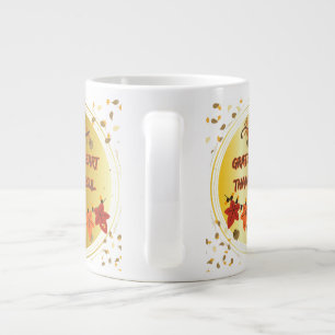Taza De Café Gigante Corazón Agradecido Alma Agradecida