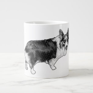 Taza De Café Gigante Corgi Prism Fiesta Guiño