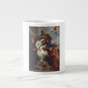 Taza De Café Gigante Coronación de San Rosalia por Anthony van Dyck