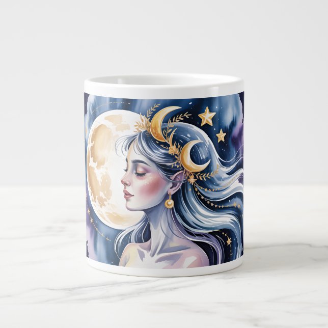 Taza De Café Gigante Cosmic goddess (Frente)