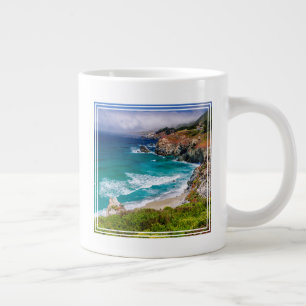 Taza De Café Gigante Costa de Big Sur, California