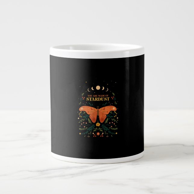 Taza De Café Gigante Cottagecore Goblincore Academia Aesthetic Goth Wic (Frente)