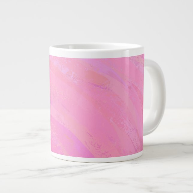 Taza De Café Gigante Cotton Candy Pink (Derecha)