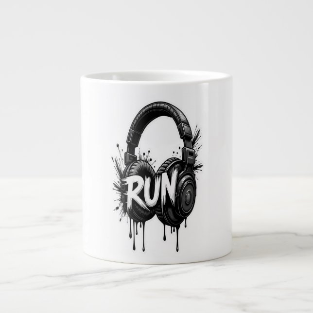 Taza De Café Gigante Coupe et musique (Frente)