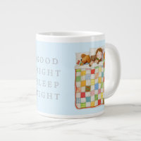 COZY QUILT Big Mug - Azul