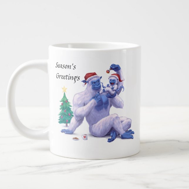 Taza De Café Gigante Craig y Ellie Giant Navidades Coffee Mug (Izquierda)