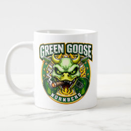 Taza De Café Gigante Craneo de ganso verde Nurnberg 