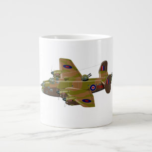 Taza De Café Gigante Cratoon retro Bomber