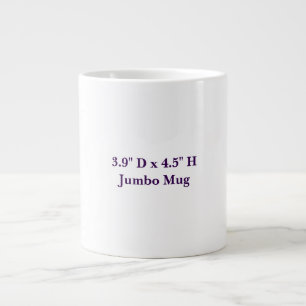 Taza De Café Gigante Crea tu propia taza gigante