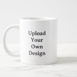 Taza De Café Gigante Crea Tu Propio Jumbo Personalizado Simple